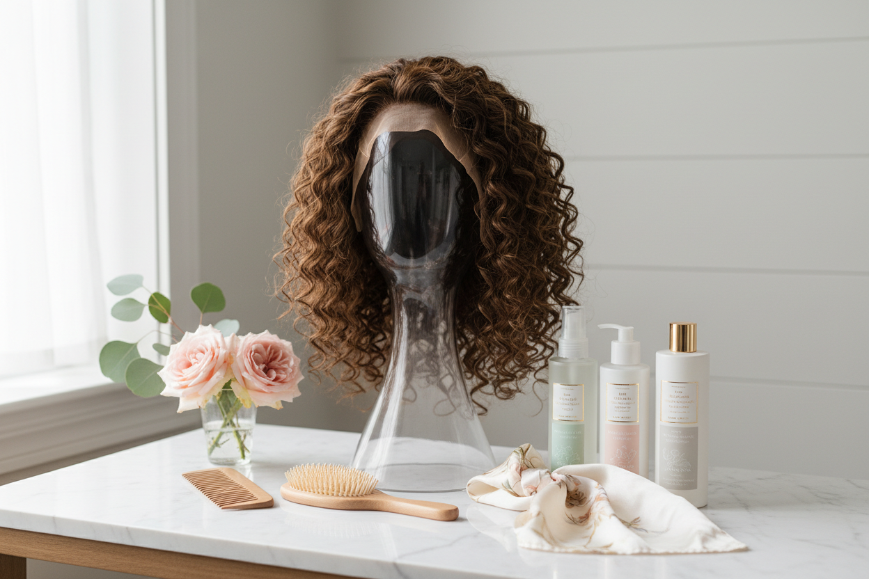 How to Take Good Care of a Natural Human Hair Wig