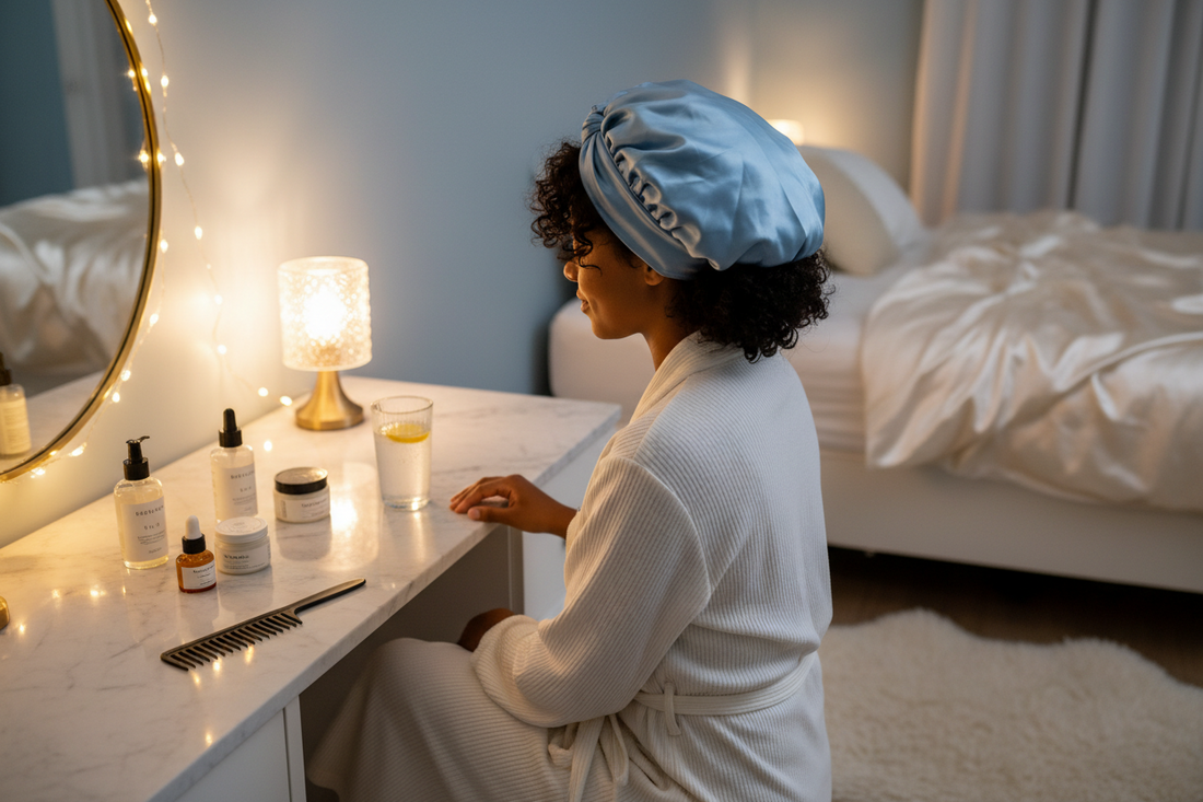 Simple Night Routine for Healthy Hair and Skin (Easy Steps That Actually Work)