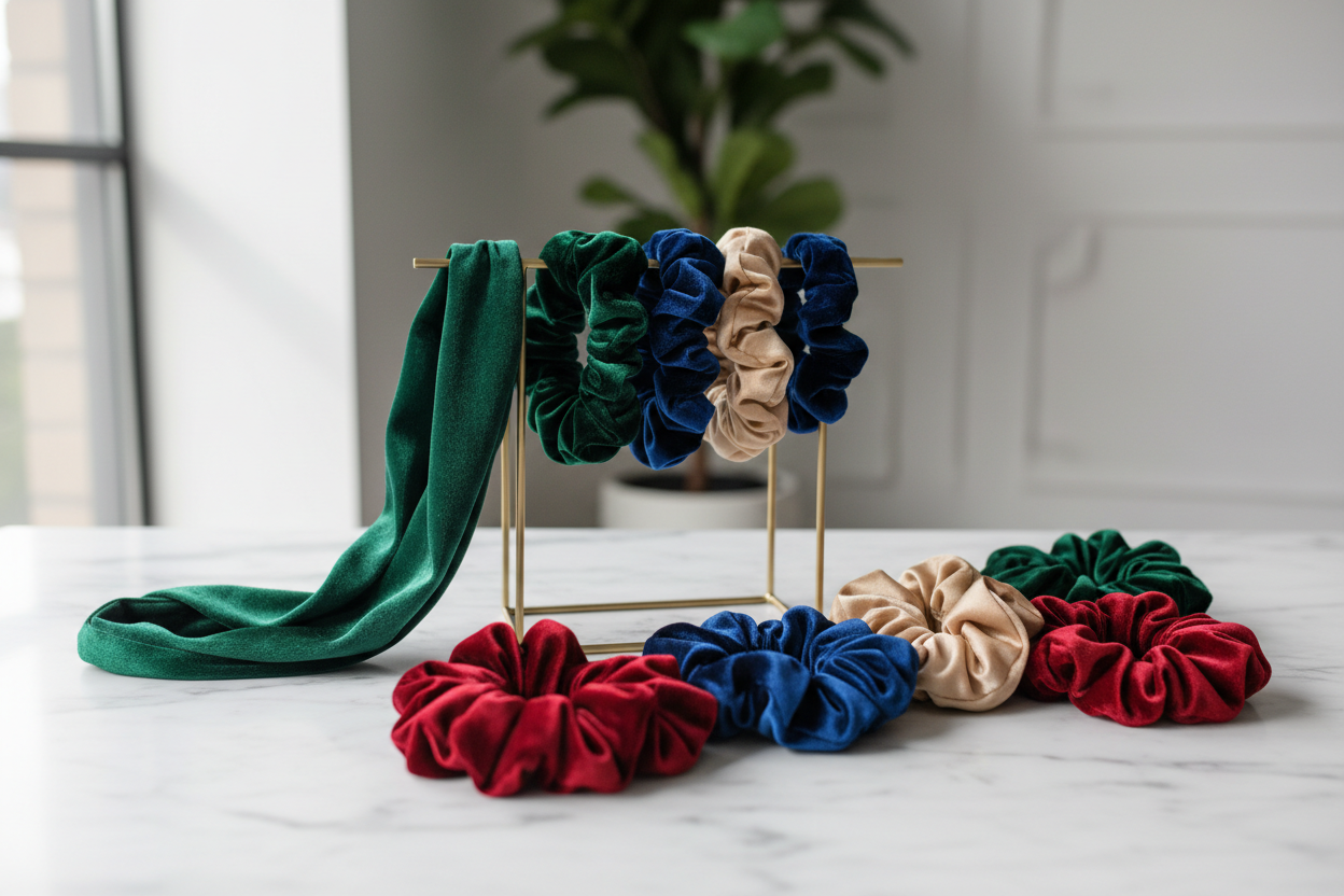 Modern Hair Scrunchies