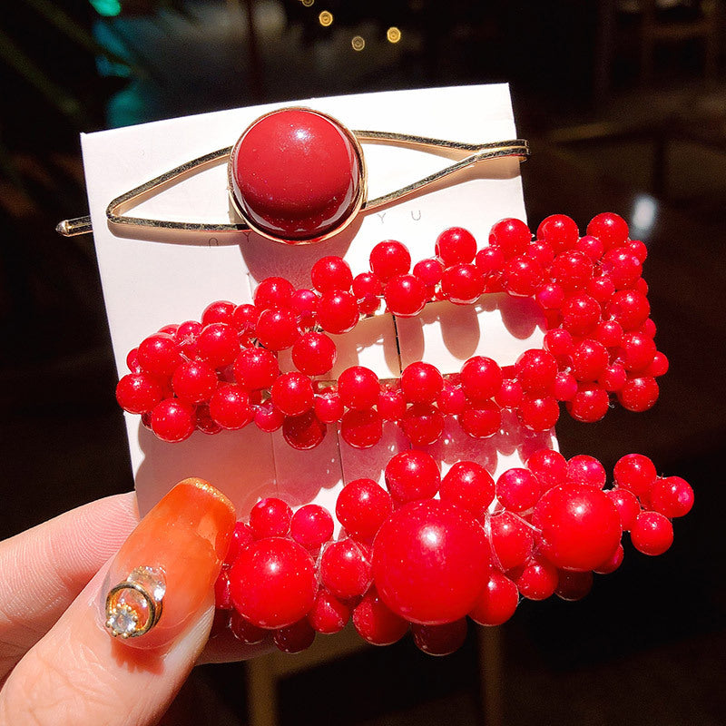 Classic Pearl Clip Set for Soft, Pretty Looks