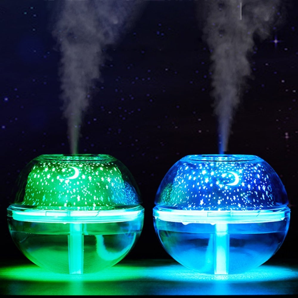 Crystal LED Diffuser Lamp – Calm Scents, Cozy Glow