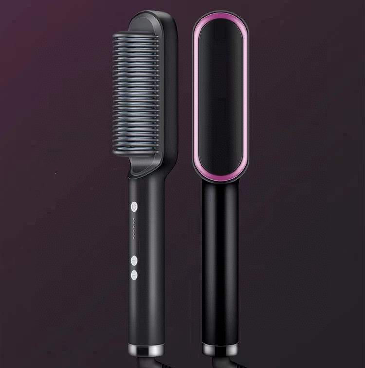 2-in-1 Straightener & Curler – Smooth, Shine, Style Fast!