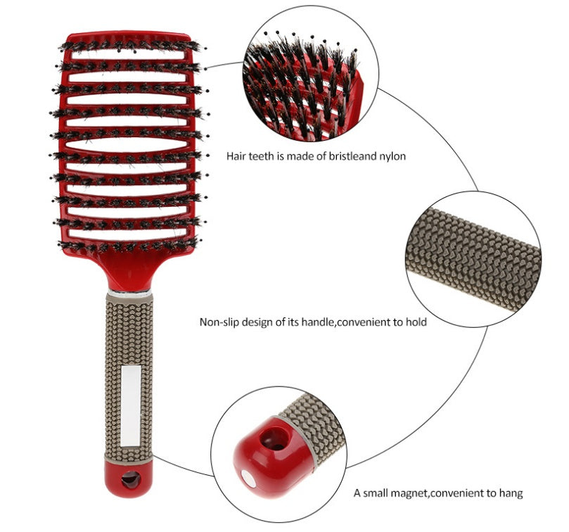 Gentle Detangling Hair Brush for Smooth, Tangle-Free Hair