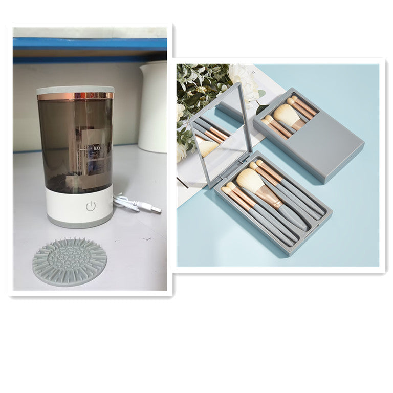 Electric Makeup Brush Cleaner for Fast, Flawless Beauty