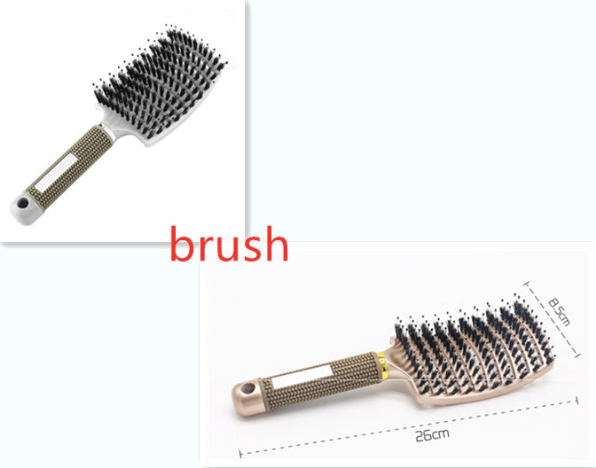 Gentle Detangling Hair Brush for Smooth, Tangle-Free Hair
