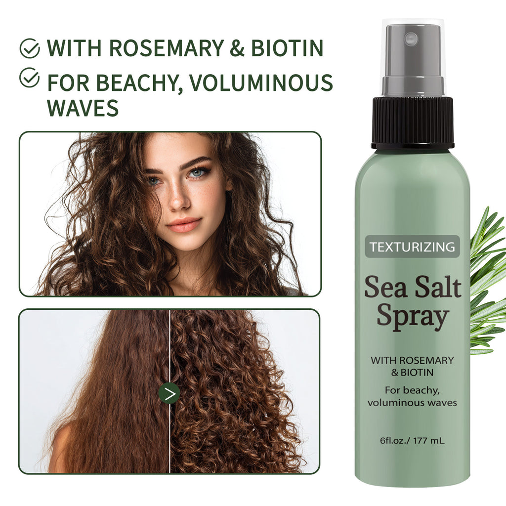 Rosemary Sea Salt Hair Spray for Soft, Fluffy Volume