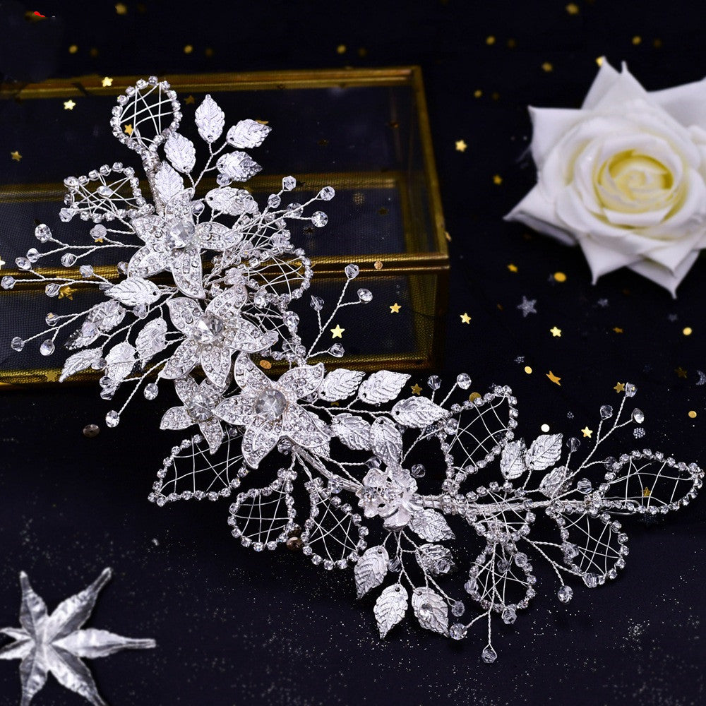 Elegant Rhinestone Tiara Clips for Bridal Hairstyles