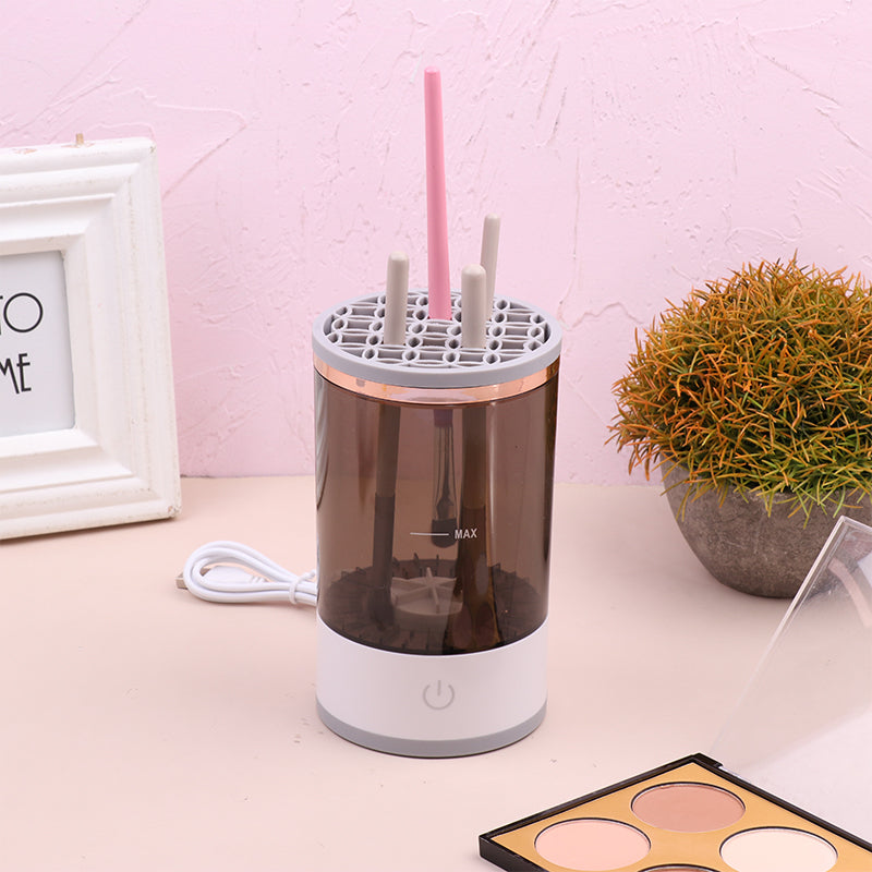 Electric Makeup Brush Cleaner for Fast, Flawless Beauty