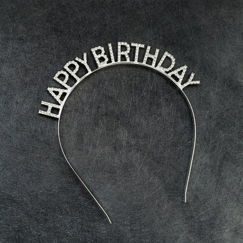 Happy Birthday Internet Celebrity Baking Decoration Cake Crown