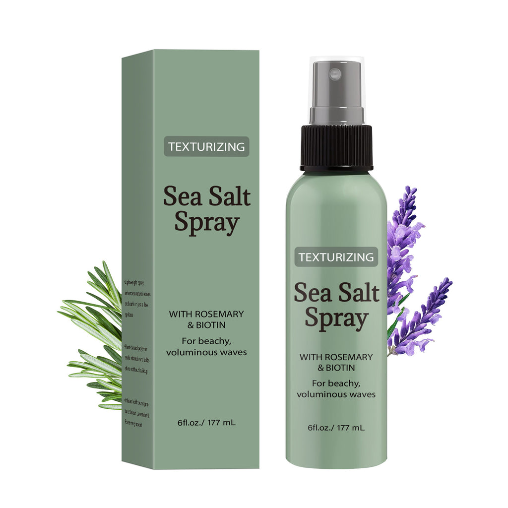 Rosemary Sea Salt Hair Spray for Soft, Fluffy Volume