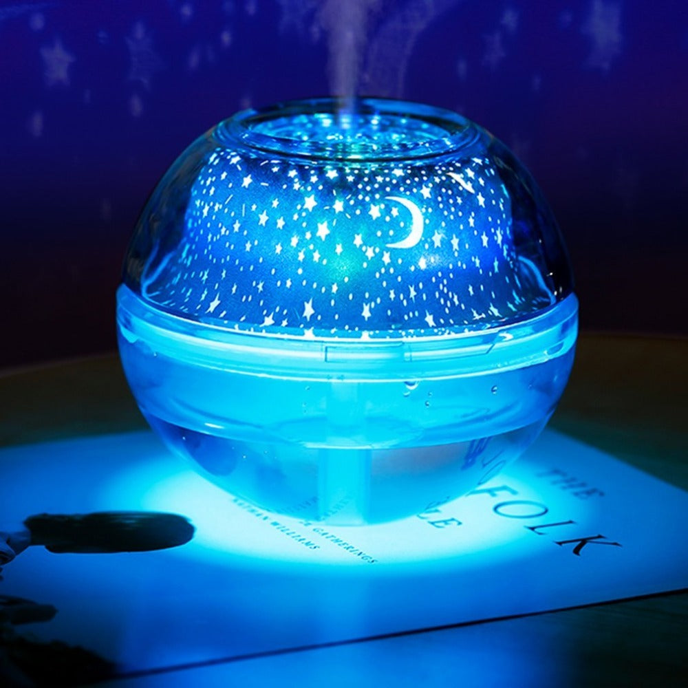 Crystal LED Diffuser Lamp – Calm Scents, Cozy Glow