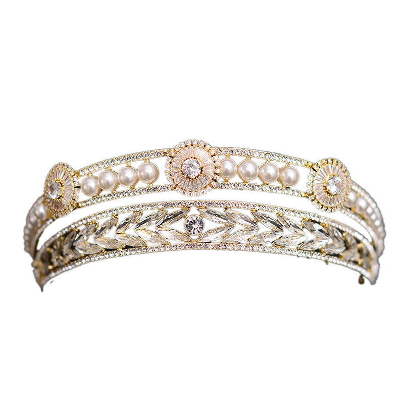 Rhinestone Crown Hair Accessory – Sparkle Like Royalty