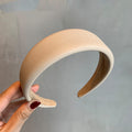 Retro Easy Matching Sponge Headband Graceful And Fashionable Headband Hair Clip Female