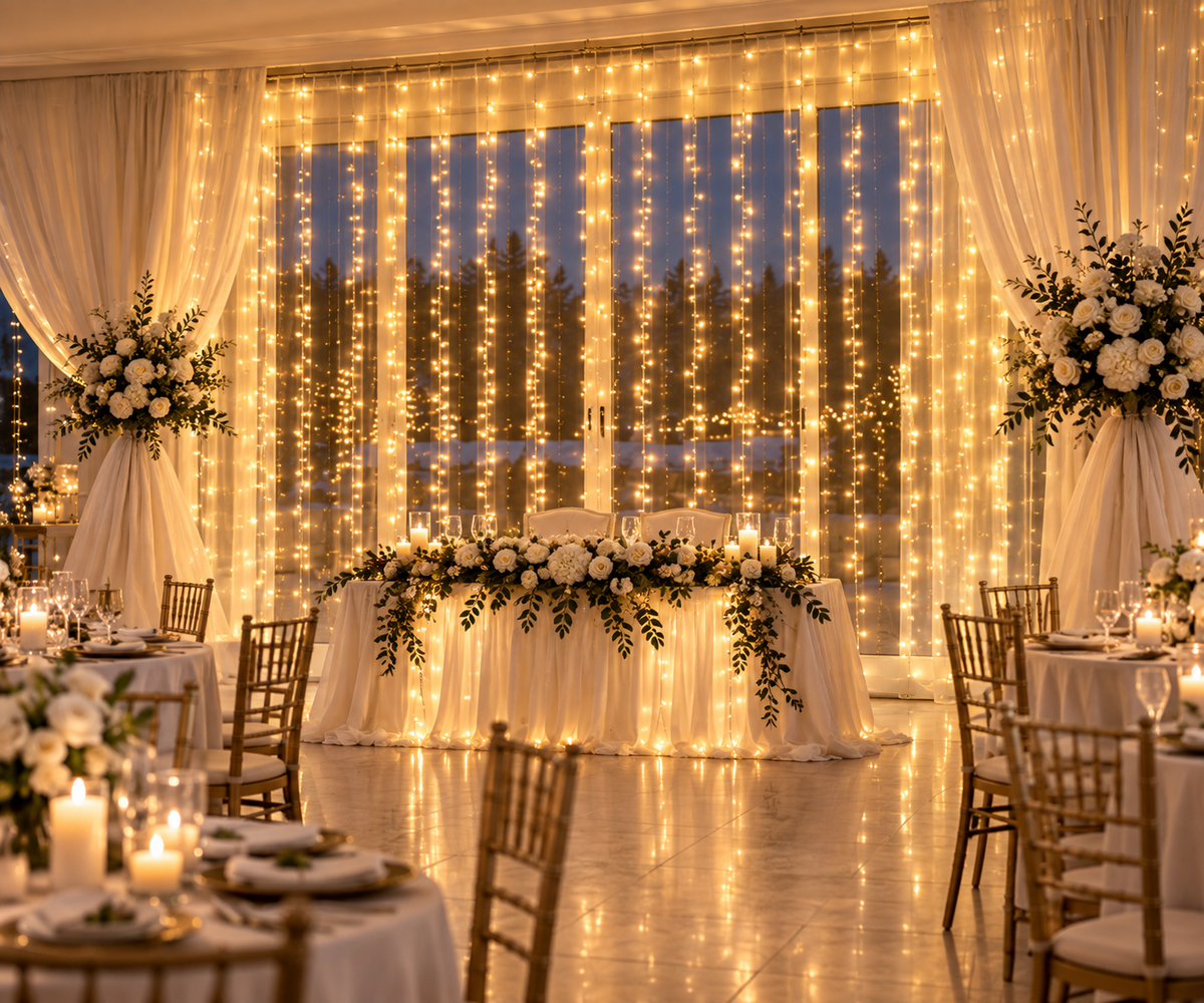 LED Curtain Lights with Remote – 3×3M Window & Party Lights