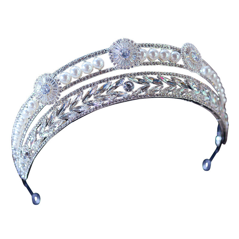 Rhinestone Crown Hair Accessory – Sparkle Like Royalty