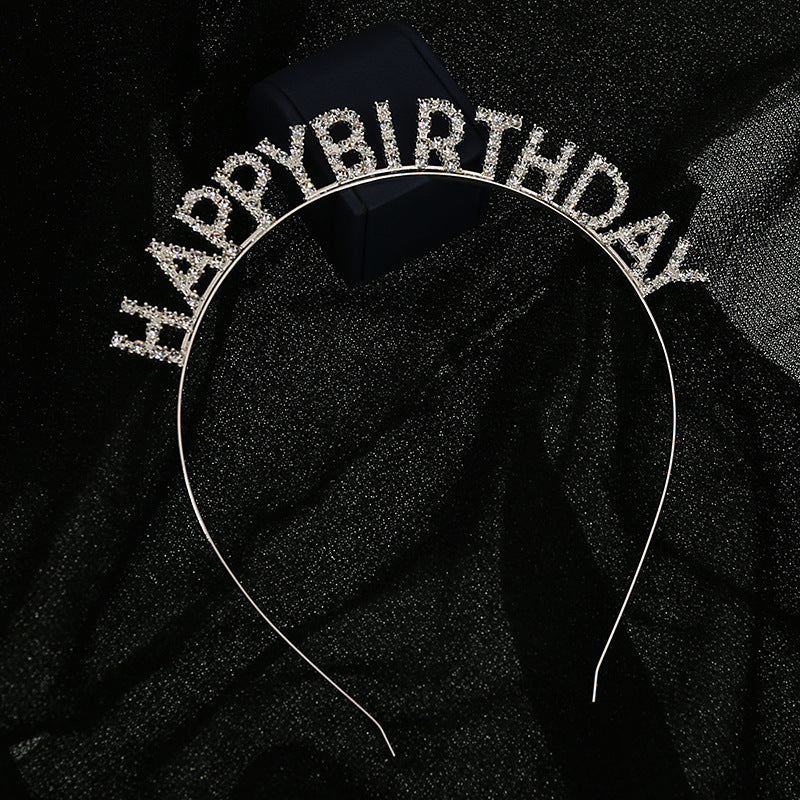 Happy Birthday Internet Celebrity Baking Decoration Cake Crown