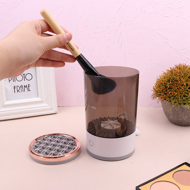 Electric Makeup Brush Cleaner for Fast, Flawless Beauty